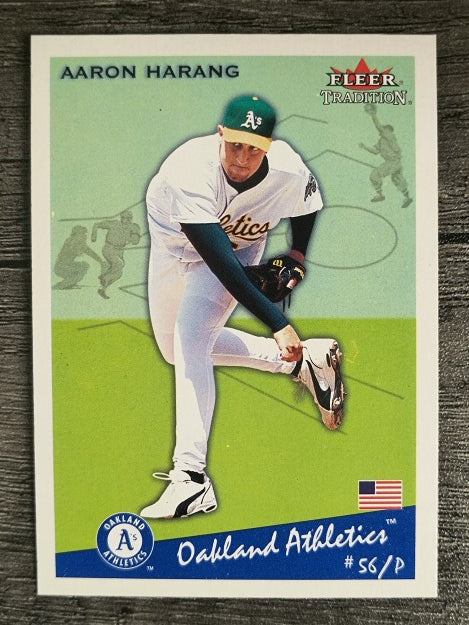 2002 Fleer Tradition Update #U203 Aaron Harang