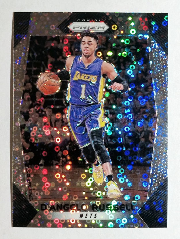 2017-18 Panini Prizm Prizms Fast Break #152 D'Angelo Russell