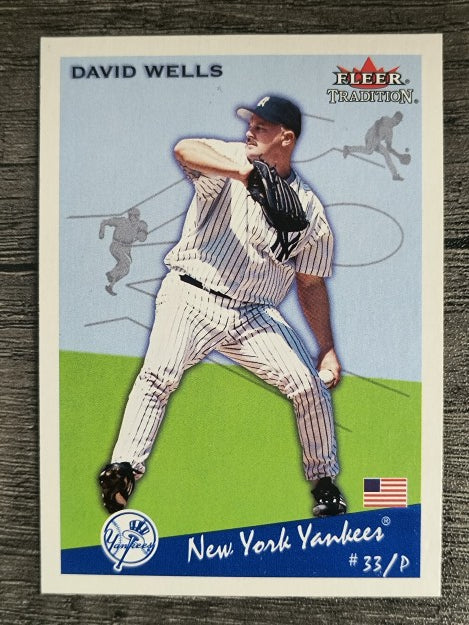 2002 Fleer Tradition Update #U201 David Wells