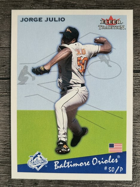 2002 Fleer Tradition Update #U195 Jorge Julio