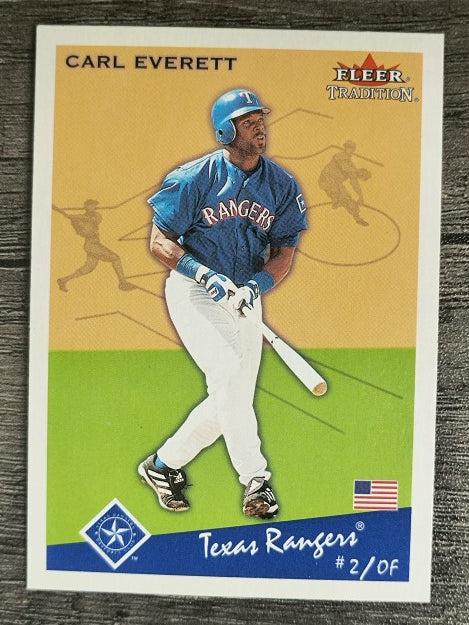 2002 Fleer Tradition Update #U193 Carl Everett