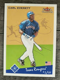 2002 Fleer Tradition Update #U193 Carl Everett