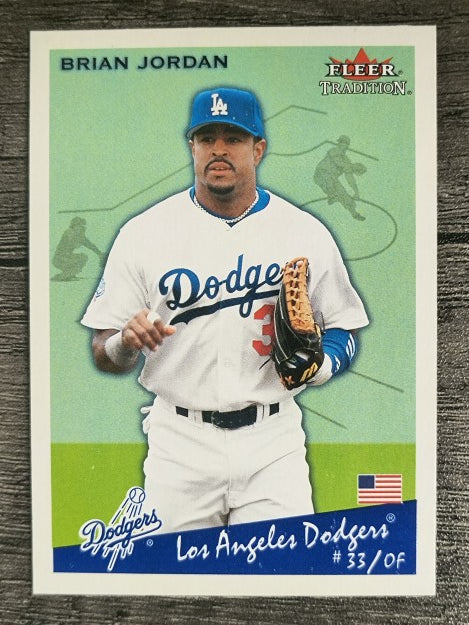 2002 Fleer Tradition Update #U186 Brian Jordan