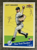 2002 Fleer Tradition Update #U181 Jeff Weaver