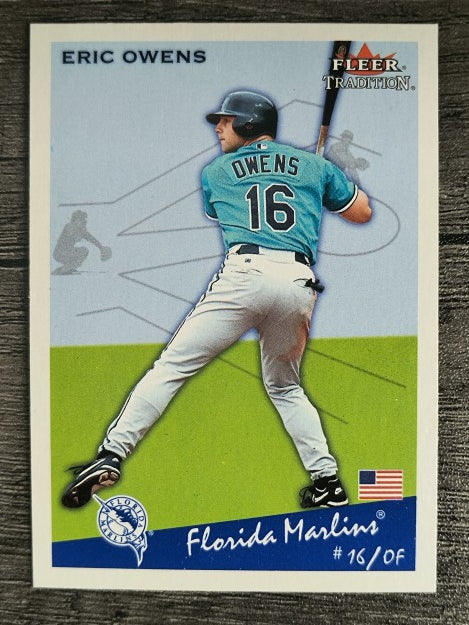 2002 Fleer Tradition Update #U178 Eric Owens