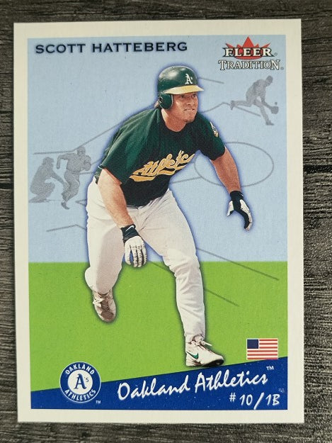 2002 Fleer Tradition Update #U219 Scott Hatteberg