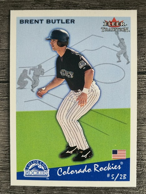 2002 Fleer Tradition Update #U156 Brent Butler