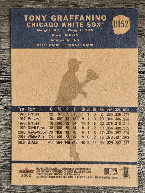 2002 Fleer Tradition Update #U152 Tony Graffanino