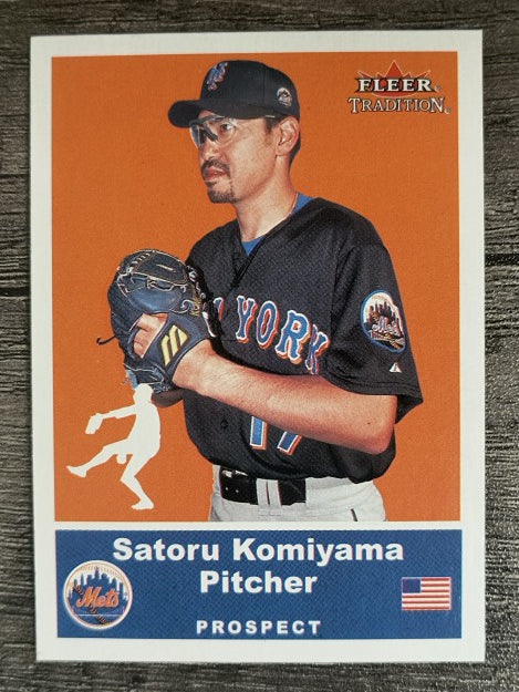 2002 Fleer Tradition Update #U16 Satoru Komiyama SP RC