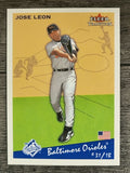 2002 Fleer Tradition Update #U106 Jose Leon