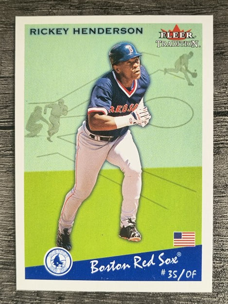 2002 Fleer Tradition Update #U105 Rickey Henderson