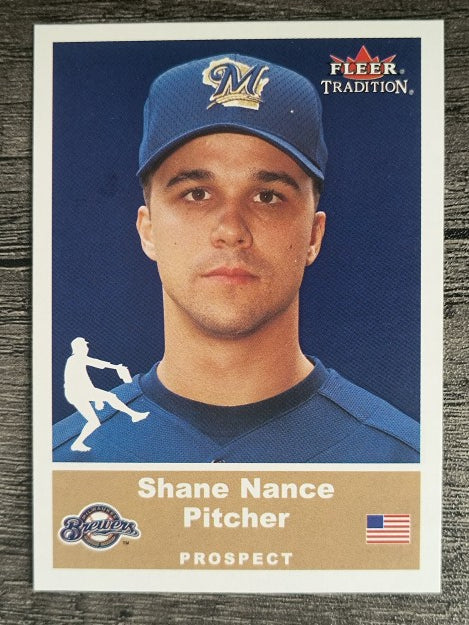 2002 Fleer Tradition Update #U86 Shane Nance SP RC