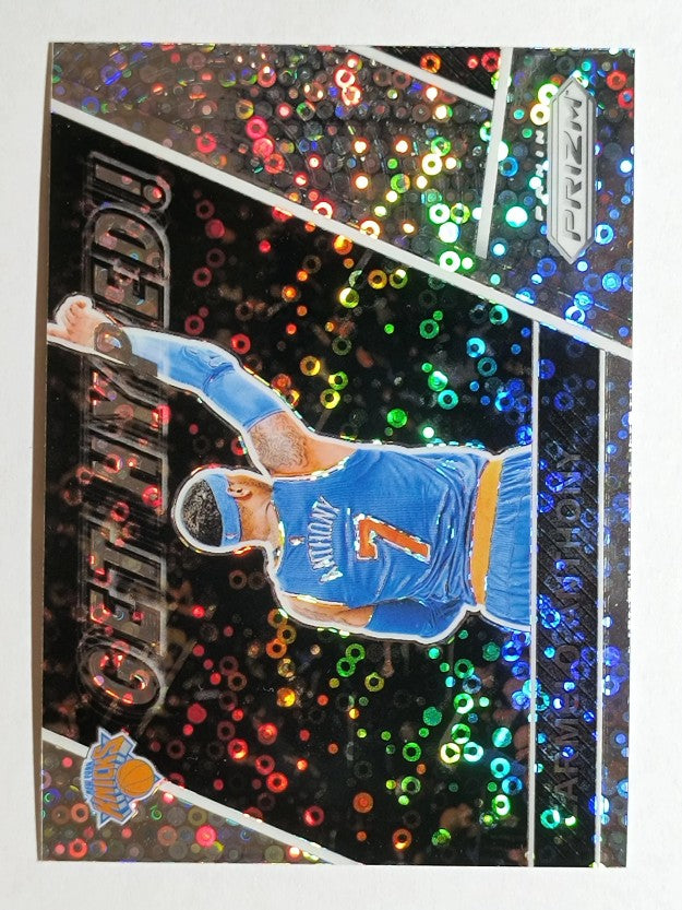 2017-18 Panini Prizm Get Hyped! Prizms Fast Break #3 Carmelo Anthony
