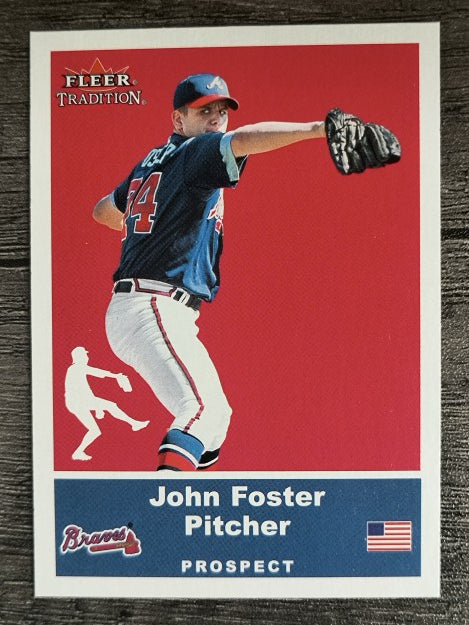 2002 Fleer Tradition Update #U67 John Foster SP RC