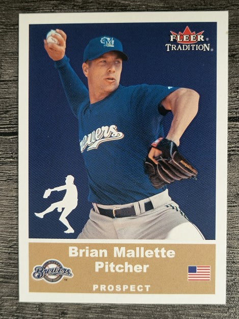 2002 Fleer Tradition Update #U39 Brian Mallette SP RC