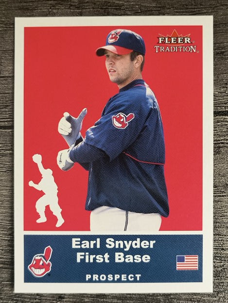 2002 Fleer Tradition Update #U34 Earl Snyder SP RC