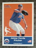 2002 Fleer Tradition Update #U28 Jaime Cerda SP RC