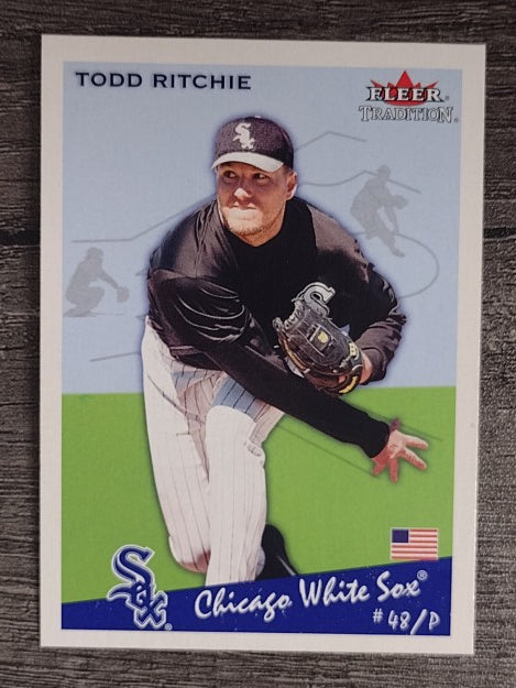 2002 Fleer Tradition Update #U241 Todd Ritchie