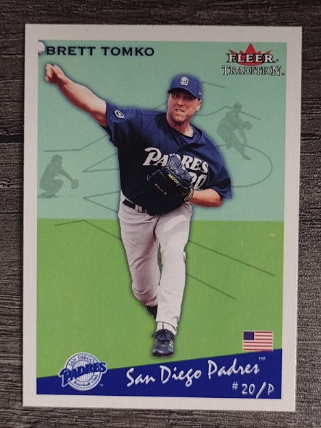2002 Fleer Tradition Update #U259 Brett Tomko