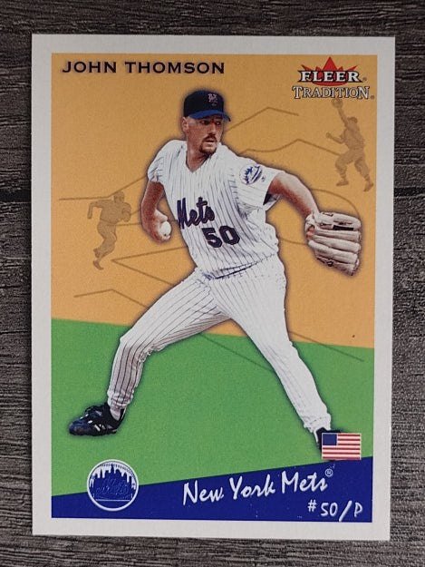 2002 Fleer Tradition Update #U255 John Thomson