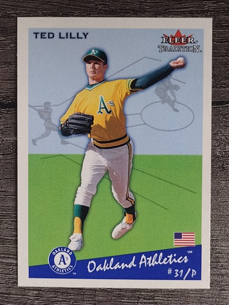 2002 Fleer Tradition Update #U118 Ted Lilly