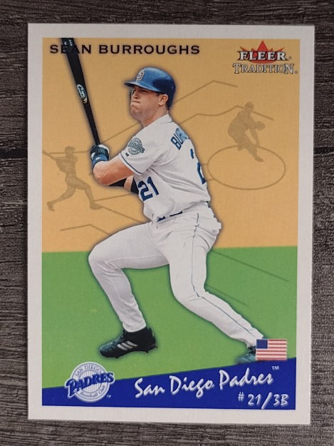 2002 Fleer Tradition Update #U149 Sean Burroughs