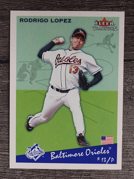 2002 Fleer Tradition Update #U144 Rodrigo Lopez