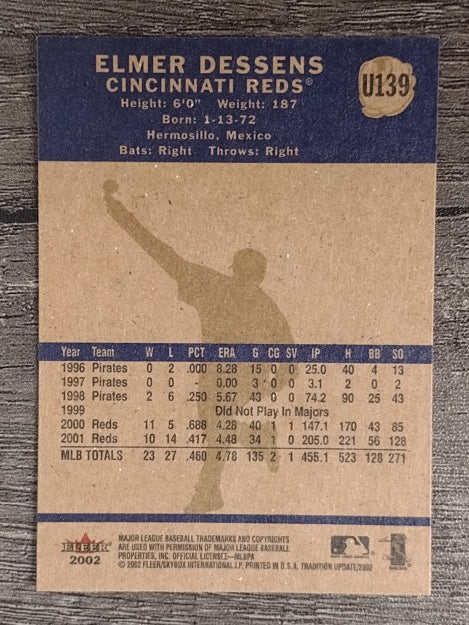 2002 Fleer Tradition Update #U139 Elmer Dessens