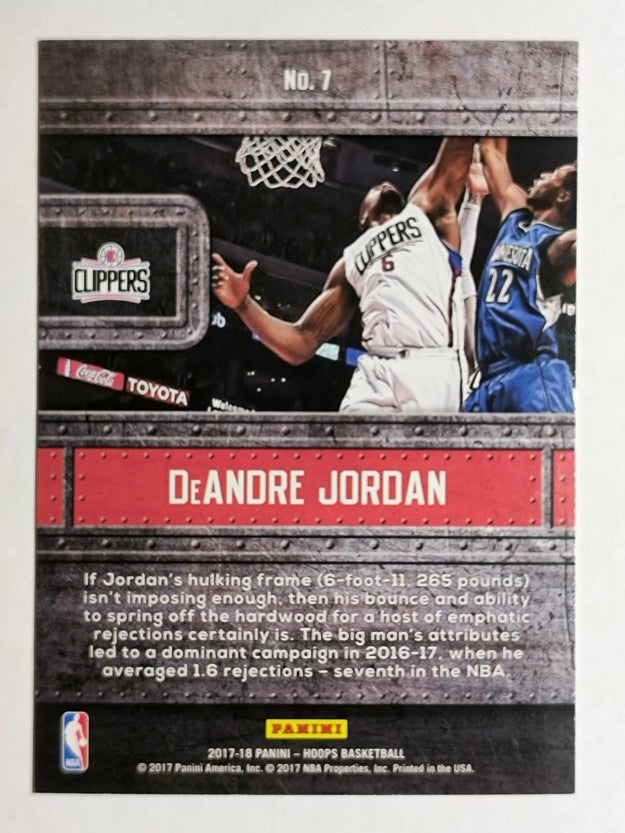 2017-18 Hoops Swat Team #7 DeAndre Jordan