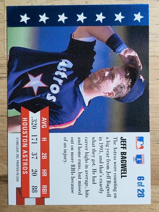 1994 Donruss MVPs #6 Jeff Bagwell