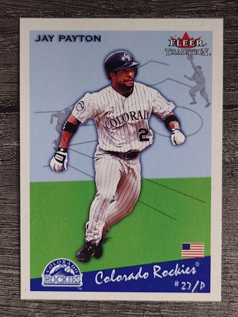 2002 Fleer Tradition Update #U269 Jay Payton