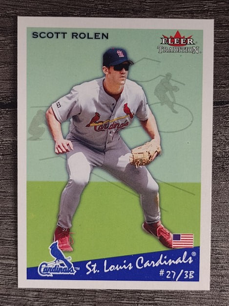 2002 Fleer Tradition Update #U265 Scott Rolen