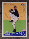 2002 Fleer Tradition Update #U263 Dennis Stark