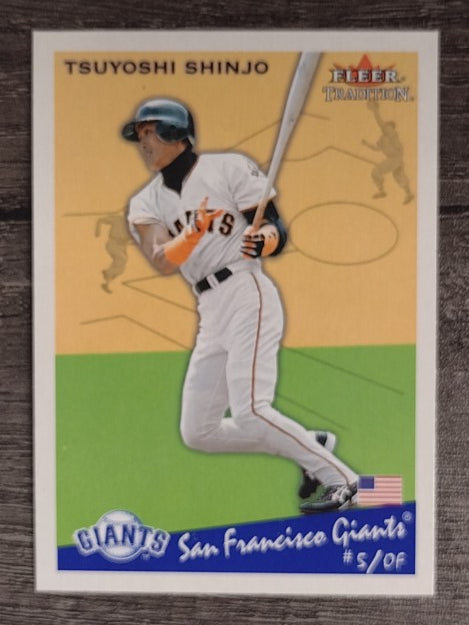 2002 Fleer Tradition Update #U128 Tsuyoshi Shinjo