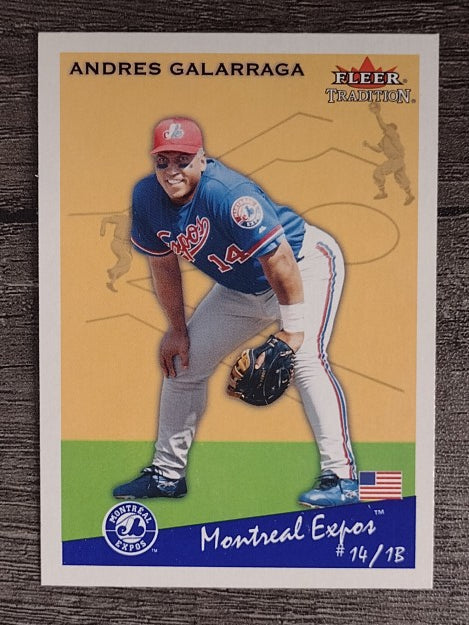 2002 Fleer Tradition Update #U126 Andres Galarraga