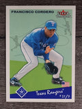 2002 Fleer Tradition Update #U123 Francisco Cordero