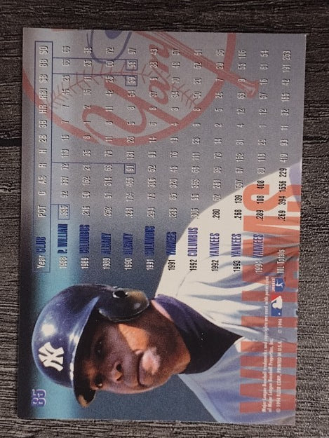 1995 Fleer #85 Bernie Williams