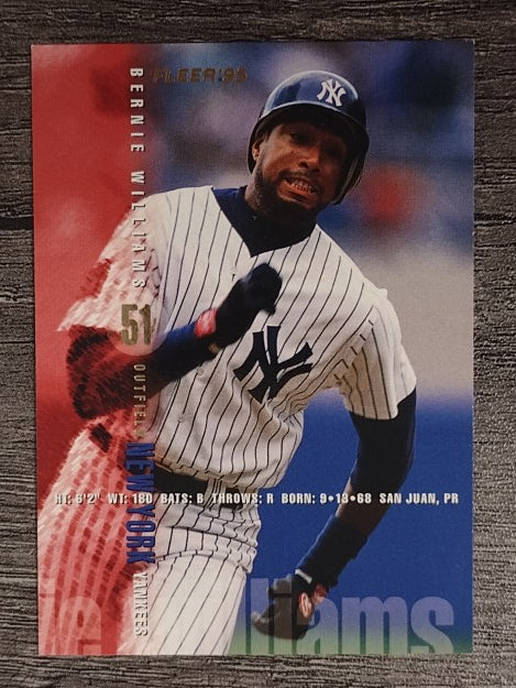 1995 Fleer #85 Bernie Williams