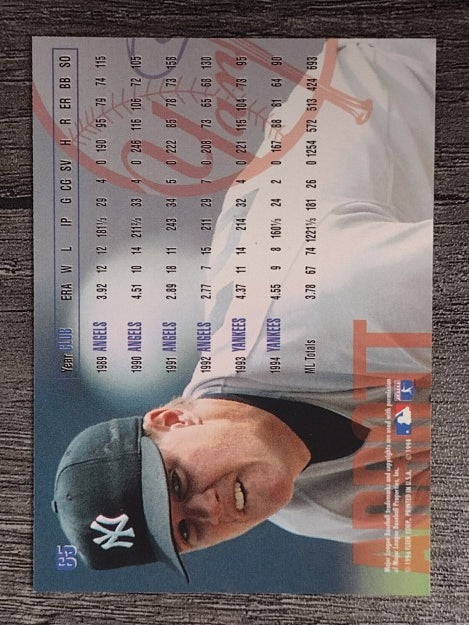 1995 Fleer #65 Jim Abbott
