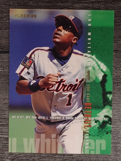 1995 Fleer #64 Lou Whitaker