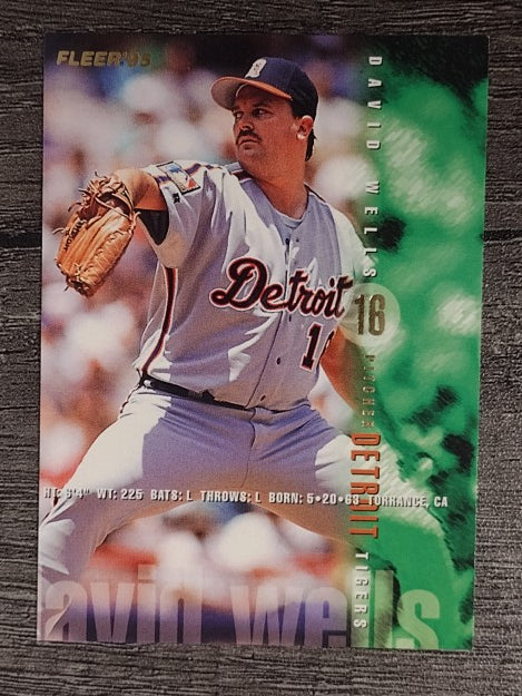 1995 Fleer #63 David Wells