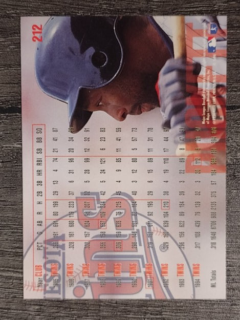 1995 Fleer #212 Kirby Puckett