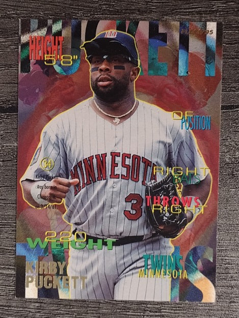 1995 Fleer #212 Kirby Puckett