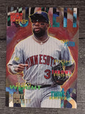 1995 Fleer #212 Kirby Puckett
