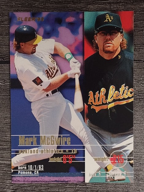 1995 Fleer #249 Mark McGwire
