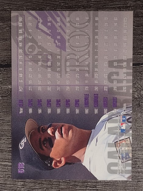 1995 Fleer #518 Andres Galarraga
