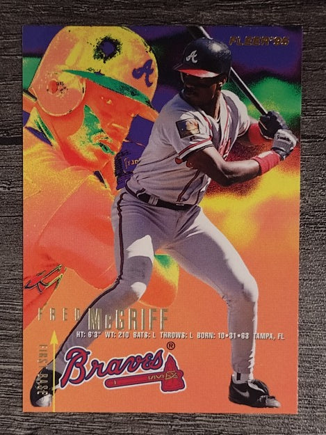 1995 Fleer #312 Fred McGriff