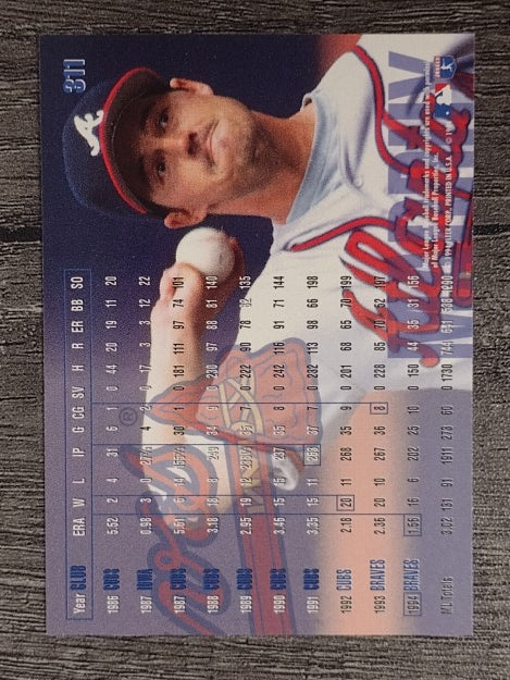 1995 Fleer #311 Greg Maddux