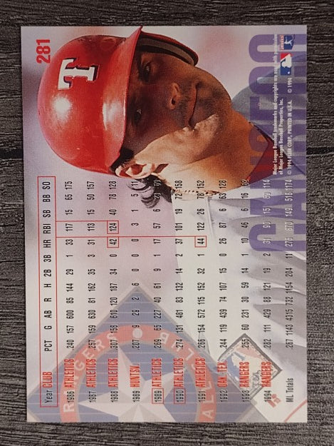 1995 Fleer #281 Jose Canseco