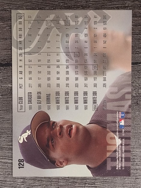 1995 Fleer #128 Frank Thomas